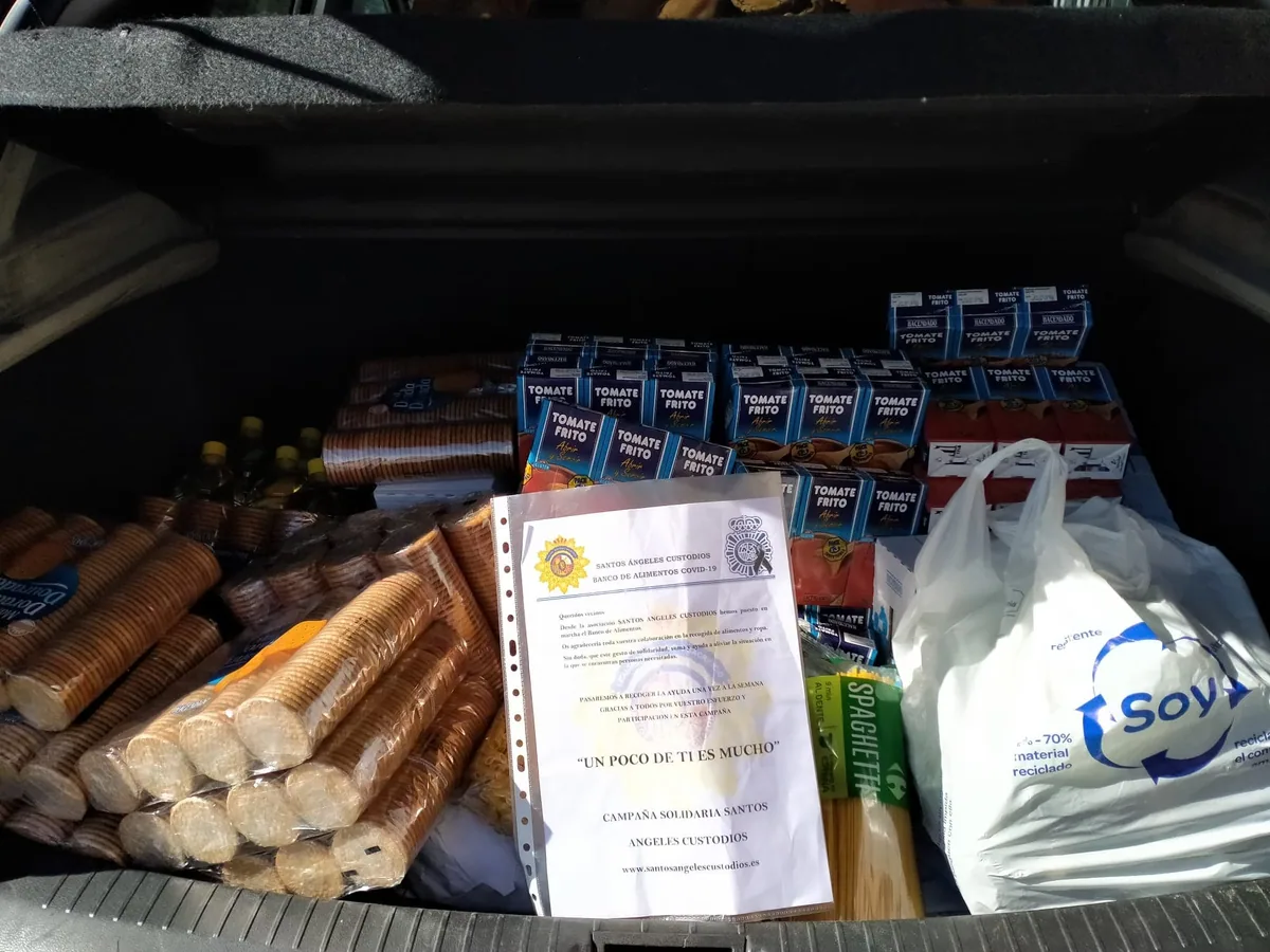 Banco alimentos Policia Nacional de las Damas del Santo Angel Custodio. Imagen 27 de 89